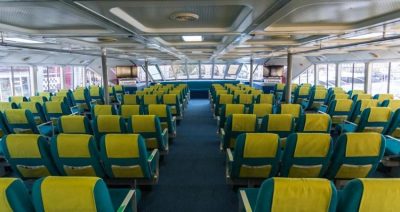 Turistická třída San Frangisk katamaran